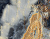 Gres de gran formato 120x280, mármol azul intenso con vetas, acabado brillante A4H674 Eterno Blu