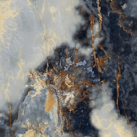 Gres de gran formato 120x280, mármol azul intenso con vetas, acabado brillante A4H674 Eterno Blu #4