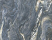 Gres de gran formato 120x280, mármol azul con vetas claras, acabado brillante A4H677 Esplosione