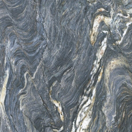 Gres de gran formato 120x280, mármol azul con vetas claras, acabado brillante A4H677 Esplosione #1