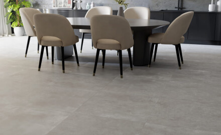 Gres de gran formato 120x280, gris hormigón mate, A4H763 Louft Ash
