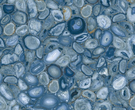 Gres de gran formato 120x280, agata azul brillante, A4H832 Aghatina Azul