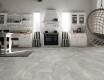 Gres esmaltado para suelo, 60 x 120 cm, gris mate, rectificado, A4H84 Iroc Greige
