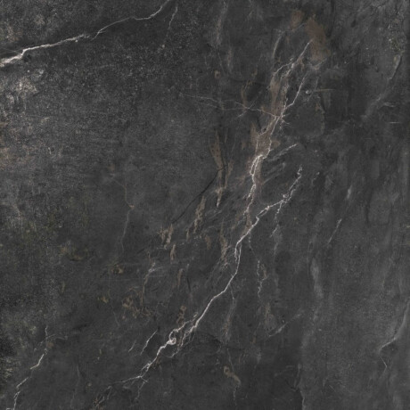 Gres esmaltado para suelo, 60 x 120 cm, negro mate, rectificado, A4H85 Iroc Black #9