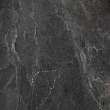 Gres esmaltado para suelo, 60 x 120 cm, negro mate, rectificado, A4H85 Iroc Black #12