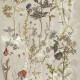 Azulejo de gres para pared de 60 x 120 cm, gris con motivos florales, acabado mate, A4H919 Glame #1