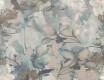 Azulejo de gres para pared, 60 x 120 cm, gris con motivos florales, acabado mate, A4H921 Jam