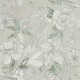 Azulejo de gres para pared, 60 x 120 cm, gris con motivos florales, acabado mate, A4H923 Lirio #4