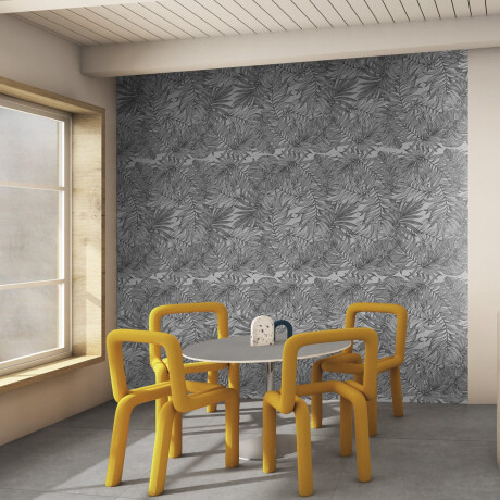 Azulejo de gres para pared de 60 x 120 cm, gris, con motivos vegetales, acabado mate, A4H925, Panaria #3