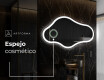 Espejo de baño LED de forma irregular C222 #4