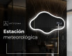 Espejo de baño LED de forma irregular C222 #6
