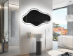 Espejo de baño LED de forma irregular C222 #9