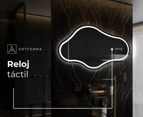 Espejo de baño LED de forma irregular C223 #7