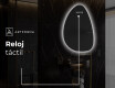 Espejo de baño LED de forma irregular D221 #7