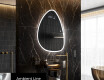 Espejo de baño LED de forma irregular B222