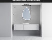 Espejo de baño LED de forma irregular B222 #5