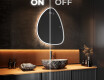 Espejo de baño LED de forma irregular B222 #3