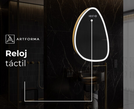 Espejo de baño LED de forma irregular B222 #7