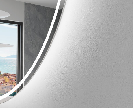 Espejo de baño LED de forma irregular B223 #2