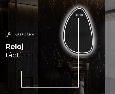 Espejo de baño LED de forma irregular B223 #7