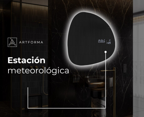 Espejo de baño LED de forma irregular EG221 #7