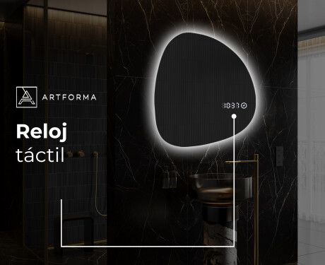 Espejo de baño LED de forma irregular EG221 #8