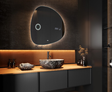 Espejo de baño LED de forma irregular EG221 #10