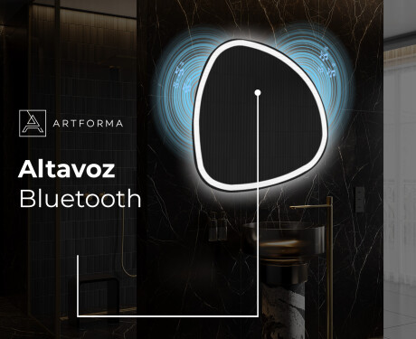 Espejo de baño LED de forma irregular EG222 #7