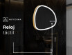Espejo de baño LED de forma irregular EG222 #8