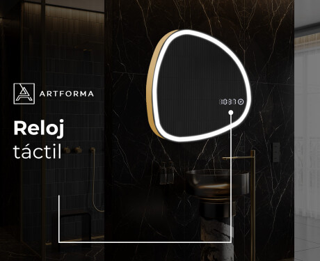 Espejo de baño LED de forma irregular EG222 #8