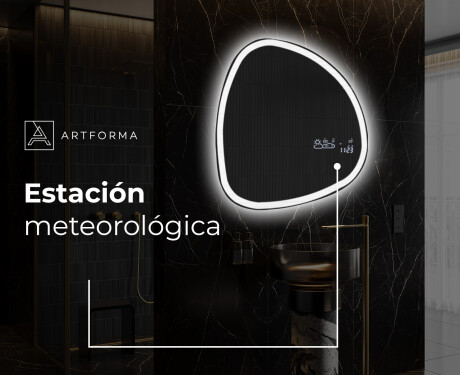 Espejo de baño LED de forma irregular EG222 #9