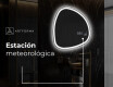 Espejo de baño LED de forma irregular EG222 #7