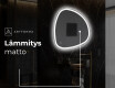 Espejo de baño LED de forma irregular EG222 #9