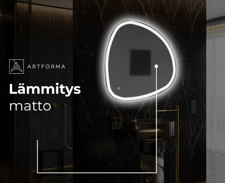 Espejo de baño LED de forma irregular EG222 #9