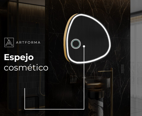 Espejo de baño LED de forma irregular EG223 #6