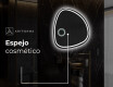 Espejo de baño LED de forma irregular EG223 #5