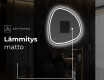 Espejo de baño LED de forma irregular EG223 #9