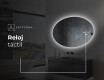 Espejo ovalado baño con luz L227 #8