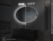 Espejo ovalado baño con luz L228 #3