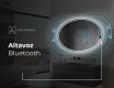Espejo ovalado baño con luz L228 #6