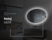 Espejo ovalado baño con luz L228 #8