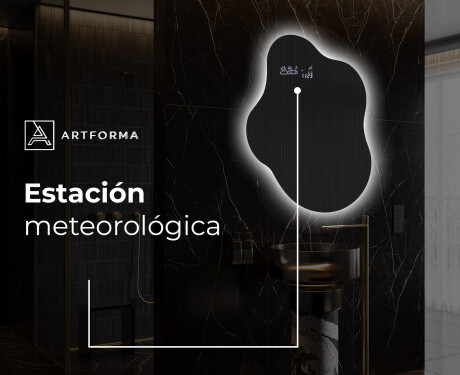 Espejo de baño LED de forma irregular EM221 #7