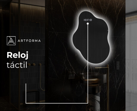 Espejo de baño LED de forma irregular EM221 #8