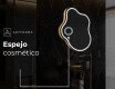 Espejo de baño LED de forma irregular EM223 #6