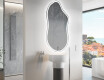 Espejo de baño LED de forma irregular F222