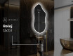 Espejo de baño LED de forma irregular F222 #7