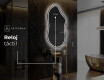 Espejo de baño LED de forma irregular F223 #7