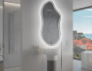 Espejo de baño LED de forma irregular F223 #9