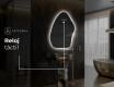 Espejo de baño LED de forma irregular G221 #7