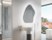 Espejo de baño LED de forma irregular G222
